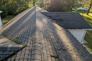 missing shingles - Integrity 1st Roofing